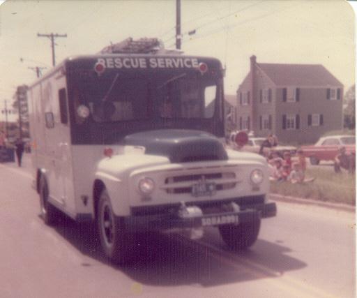 Civil Defense Unit 991 - This unit was owned by St. Mary’s County and operated by the LVFD.  It was, at the time, the only rescue unit in the county. 